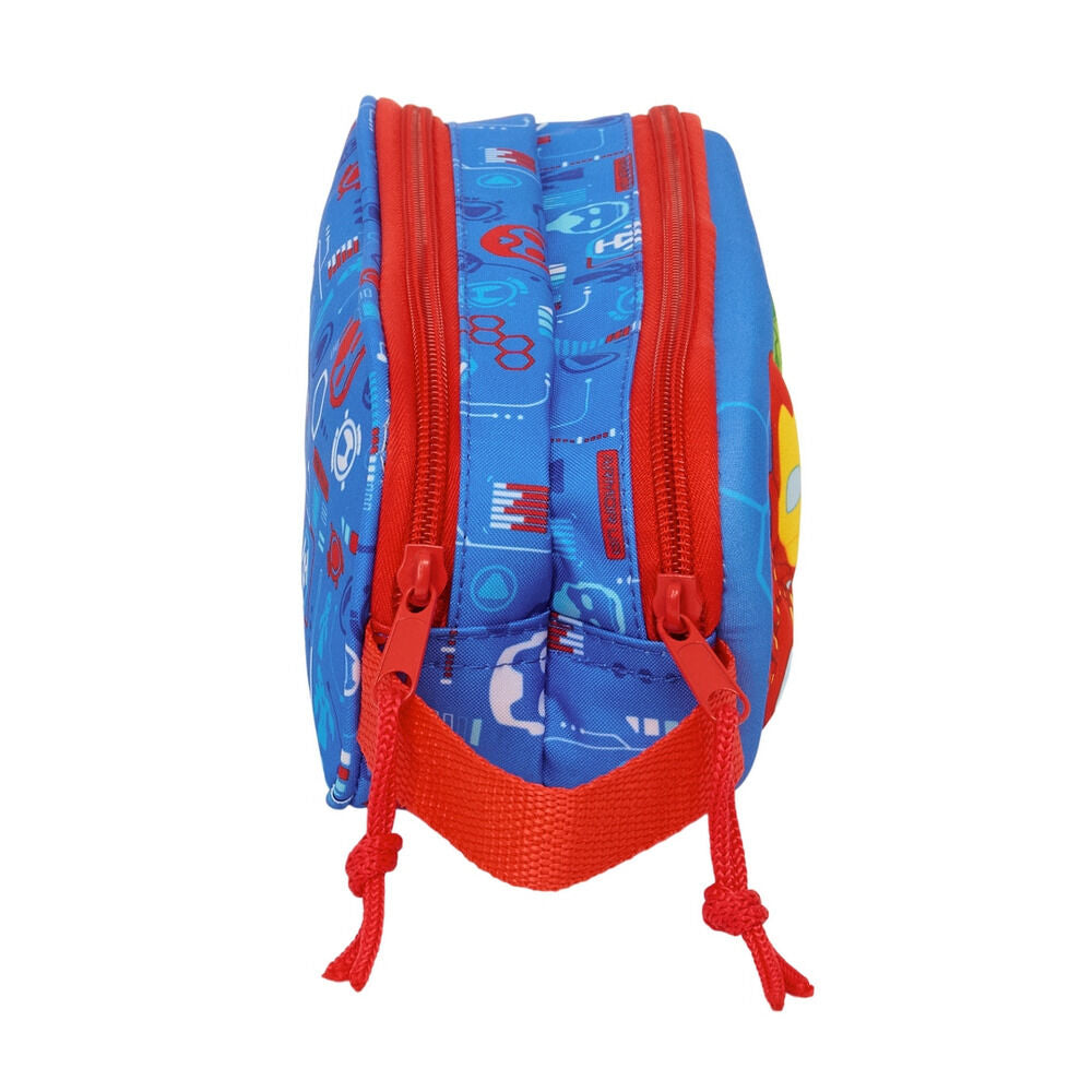 Portatodo 3D Iron Man Marvel doble