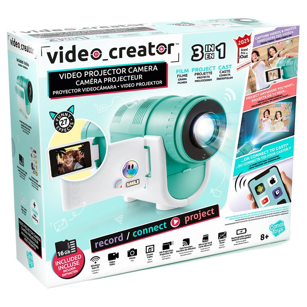 Camara video proyector infantil Photo Creator