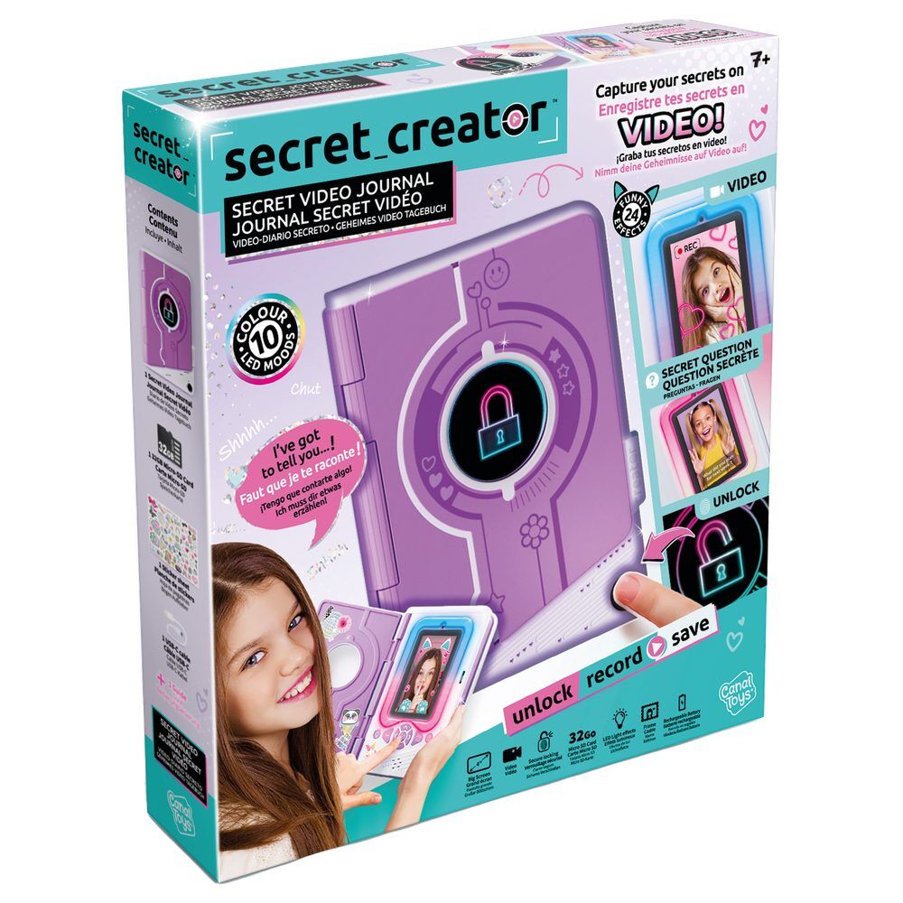 Diario secreto video huella digital Photo Creator