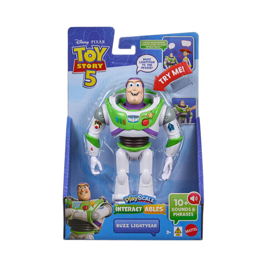 Figura parlanchina Buzz Lightyear Toy Story 5 Disney Pixar 23cm español
