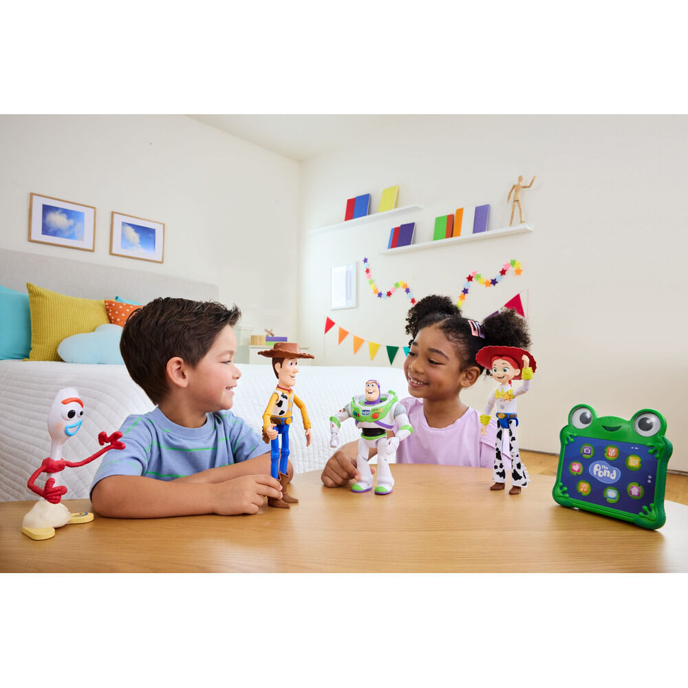Figura parlanchina Buzz Lightyear Toy Story 5 Disney Pixar 23cm español