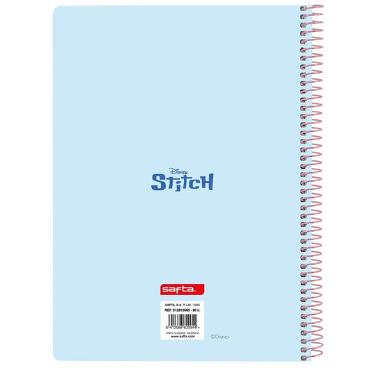 Cuaderno A5 Ohana Stitch Disney
