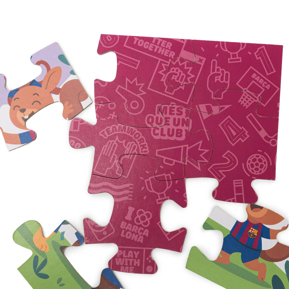 Puzzle F.C. Barcelona 12pzs