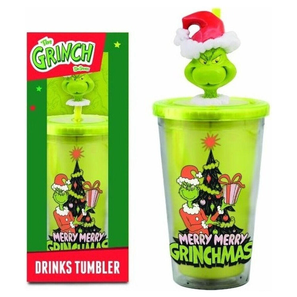 Vaso tematizado El Grinch