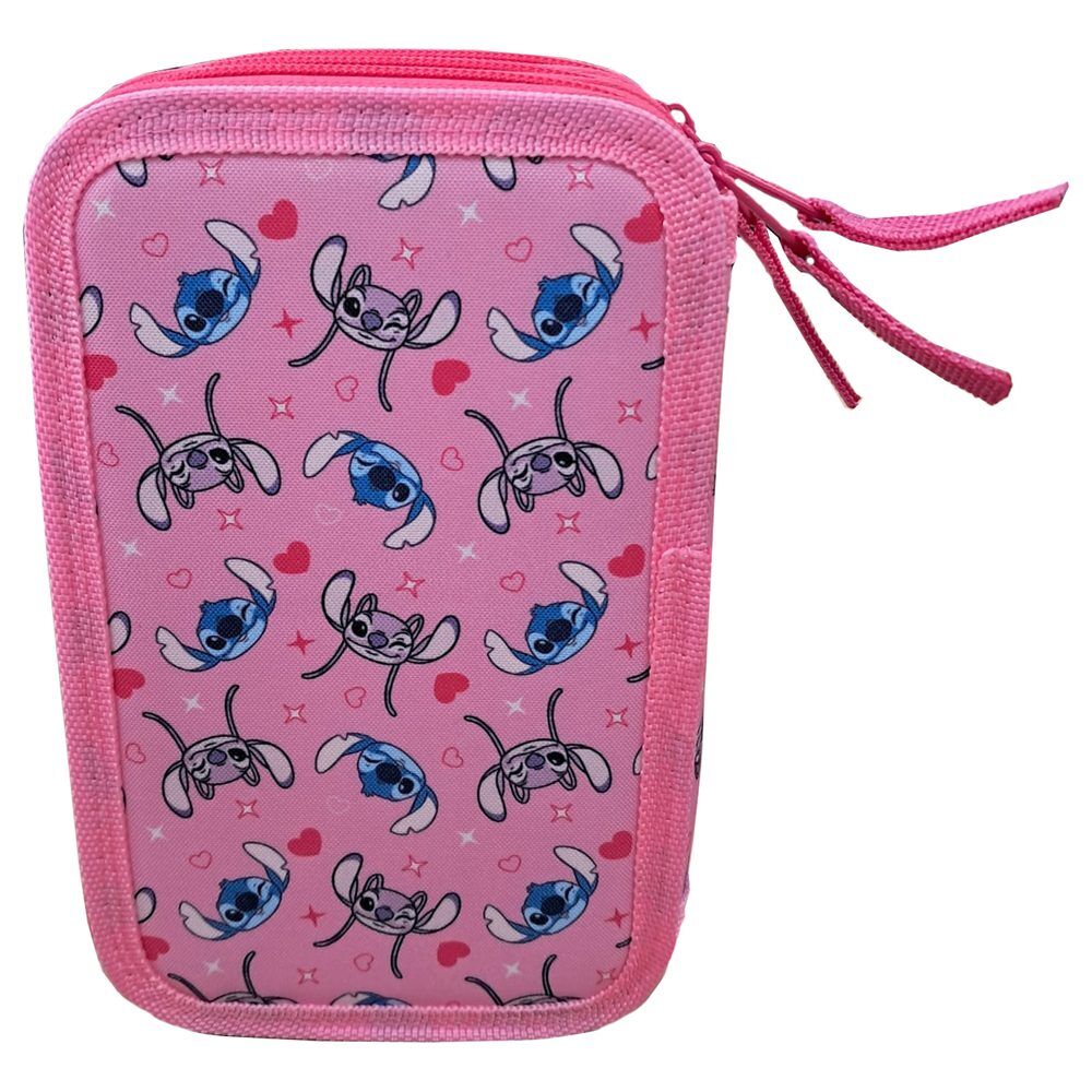 Plumier Angel & Stitch Disney triple