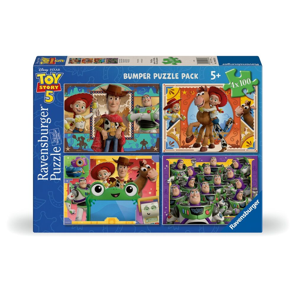 Puzzle Toy Story Disney 4x100pzs