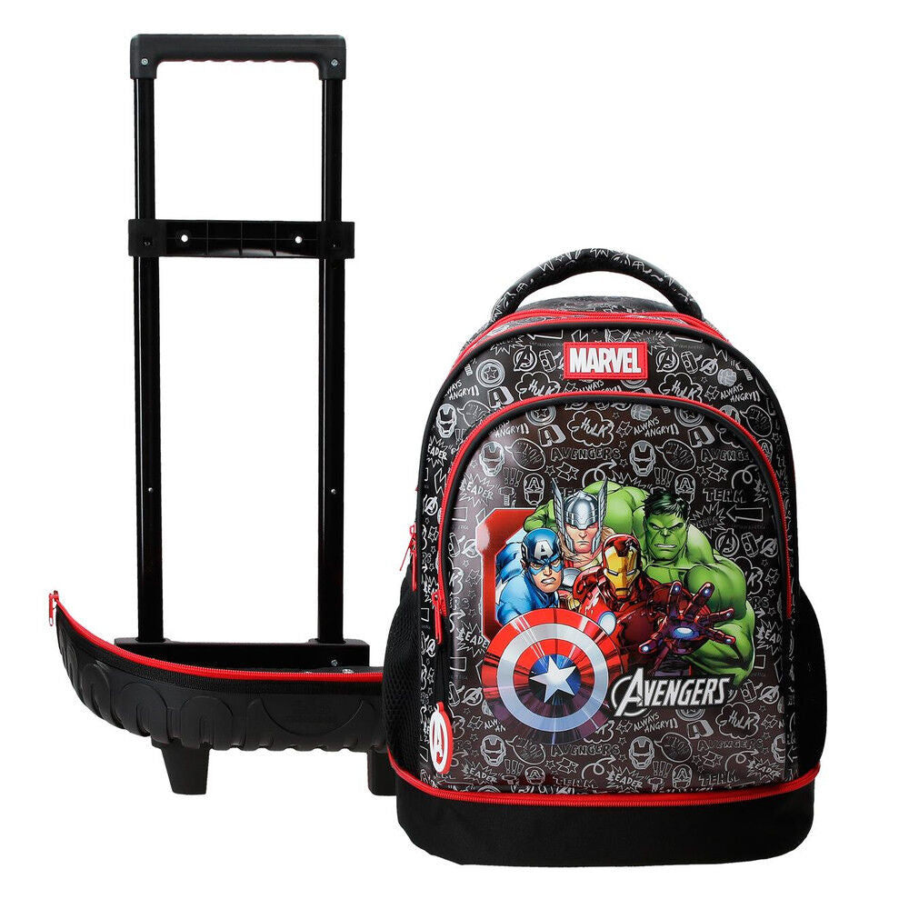 Trolley compact Team Los Vengadores Avengers Marvel extraible 43cm