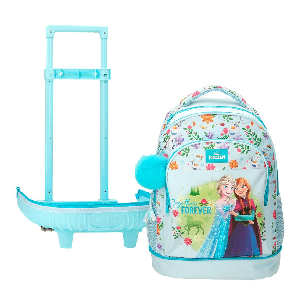 Trolley compact Forever Frozen Disney extraible 43cm