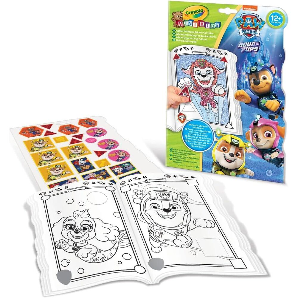 Libro Actividades Patrulla Canina Paw Patrol Crayola