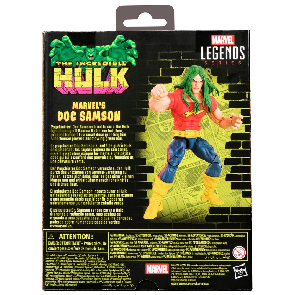 Figura Marvels DOC Samson The Incredible Hulk Marvel Legends Series 15cm