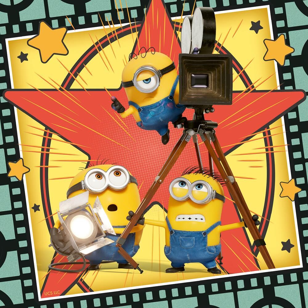 Puzzle Minions 3 3x49pzs