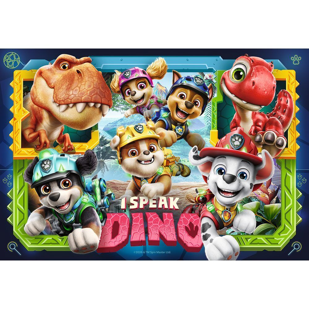 Puzzle Dino Movie Patrulla Canina Paw Patrol 35pzs