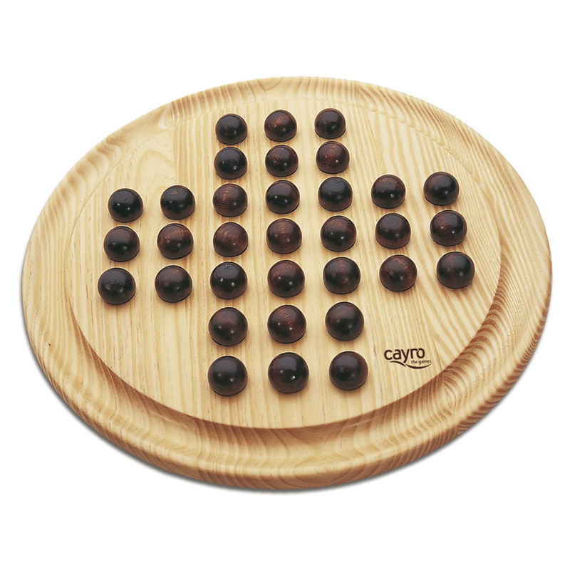 Solitario madera