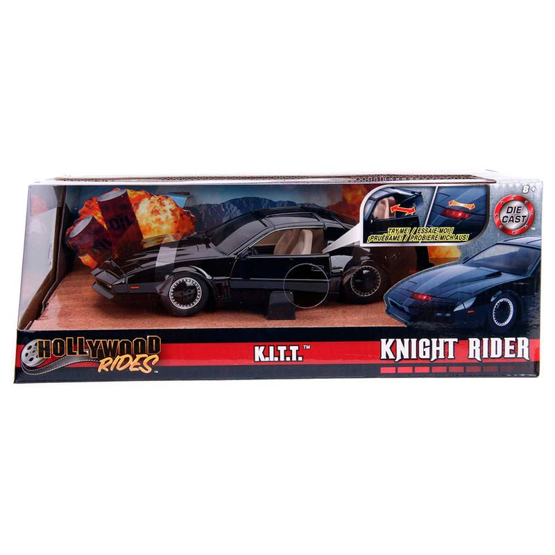 Coche metal KITT Coche Fantastico con luces