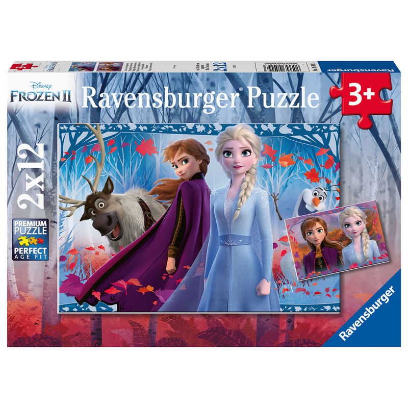 Puzzle Frozen 2 Disney 2x12pzs