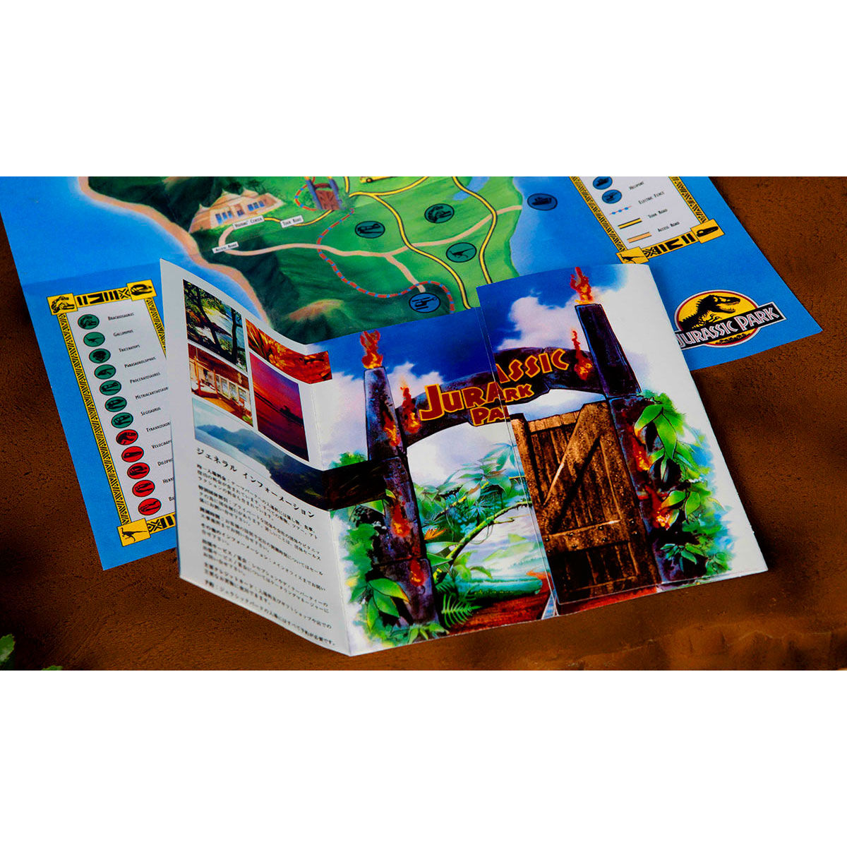 Replica caja metal Jurassic Park Welcome Kit Standard