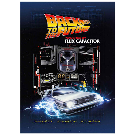 Puzzle Powered by Flux Capacitor Regreso al Futuro 1000pzs