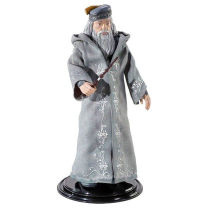 Figura Maleable Bendyfigs Dumbledore con varita Harry Potter 19cm