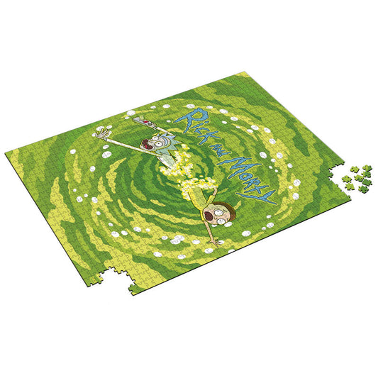 Puzzle Portal Rick and Morty 1000pzs