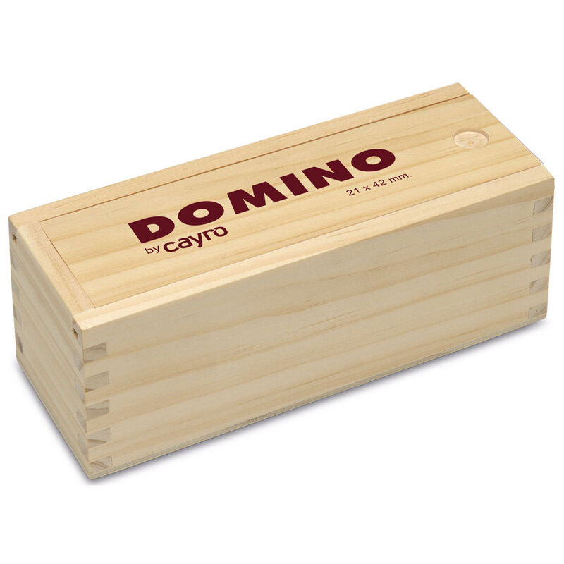 Domino Metacrilato Caja de madera