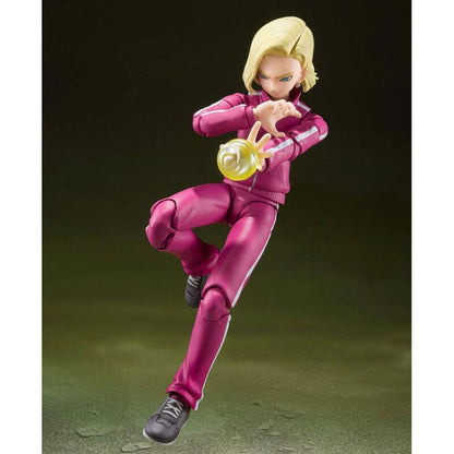 Figura Androide 18 Saga de la Batalla entre Universos Dragon Ball Super 14cm