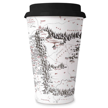Taza viaje Mapa Mordor El Señor de los Anillos