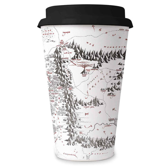 Taza viaje Mapa Mordor El Señor de los Anillos