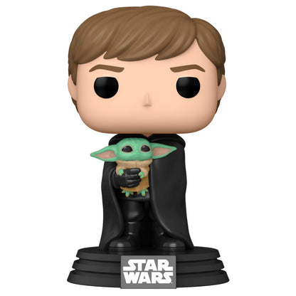 Figura POP Star Wars Mandalorian Luke with Child