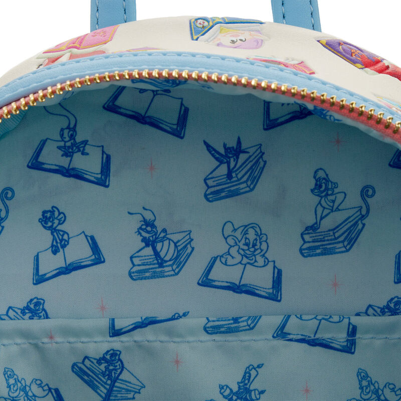 Mochila Libros Clasicos Princesas Disney Loungefly 26cm