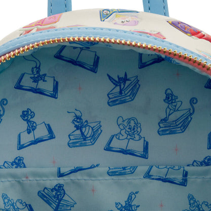 Mochila Libros Clasicos Princesas Disney Loungefly 26cm