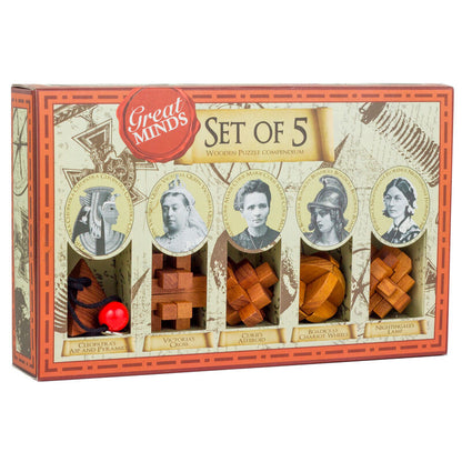 Set 5 juegos habilidad Women The Great Minds