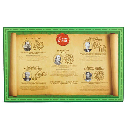 Set 5 juegos habilidad Men The Great Minds