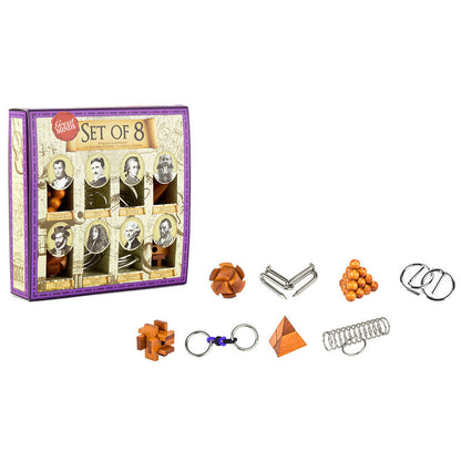 Set 8 juegos habilidad The Great Minds