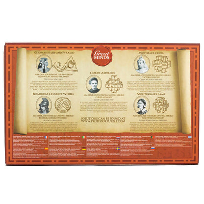 Set 5 juegos habilidad Women The Great Minds