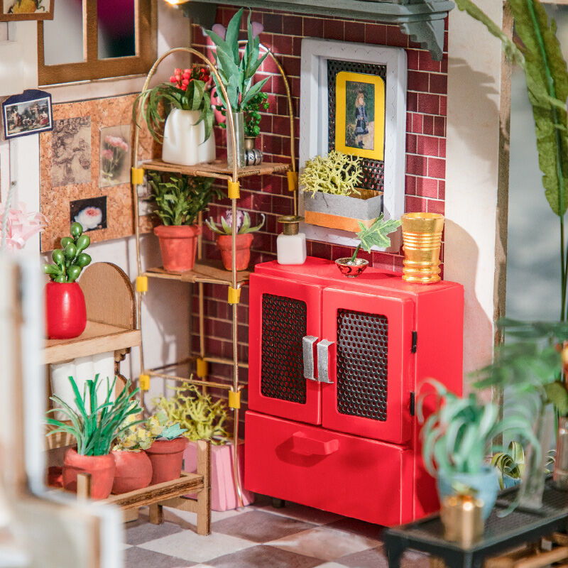 Maqueta Casa Miniatura Emily s Flower Shop 258pzs