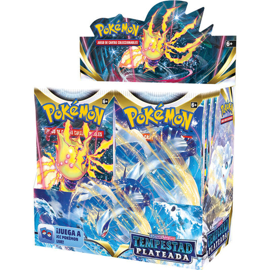 Sobre cartas Tempestad Plateada Espada y Escudo Pokemon español