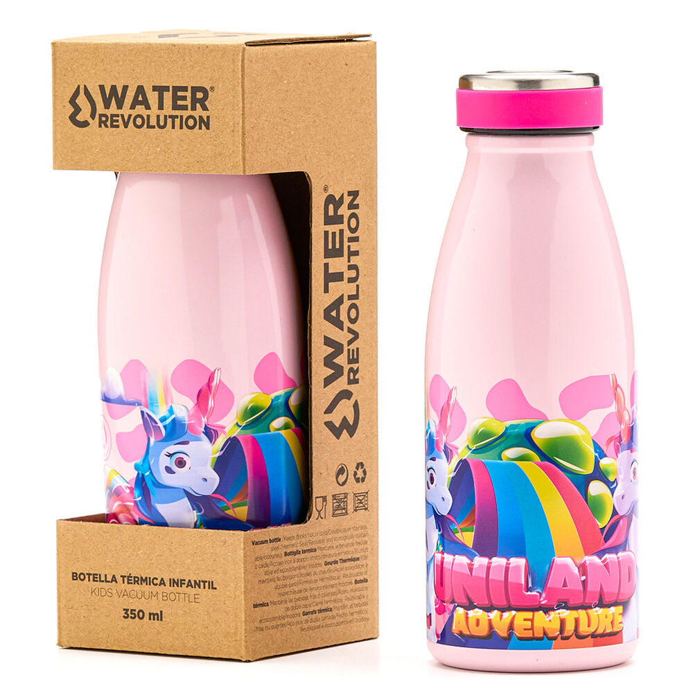 Botella Uniland termo 350ml Water Revolution
