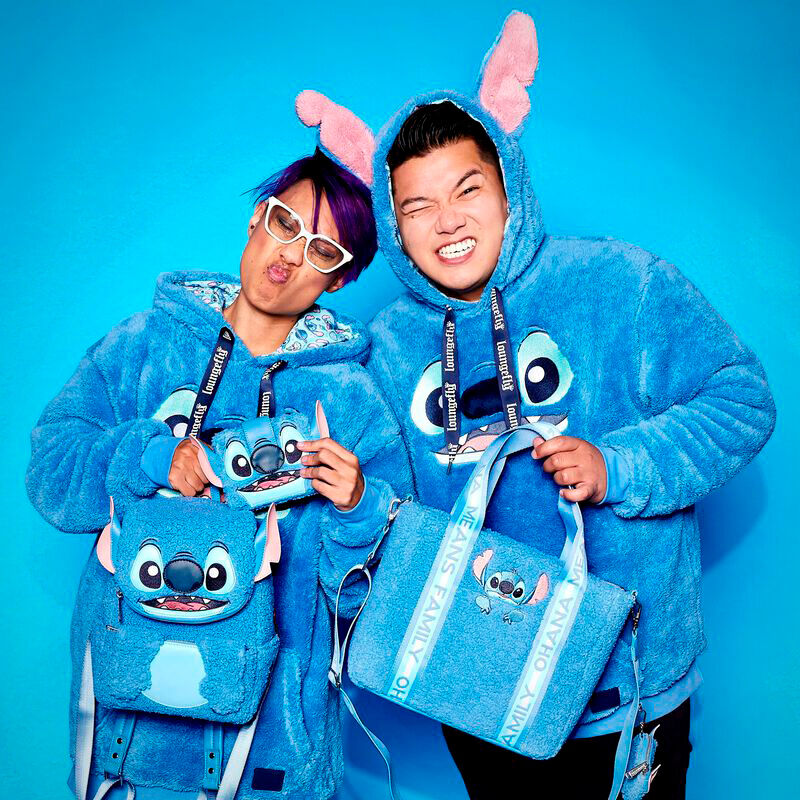 Bolso + monedero peluche Stitch Disney Loungefly
