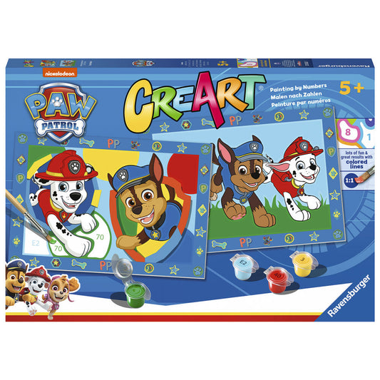 Kit de pintura CreArt Patrulla Canina Paw Patrol