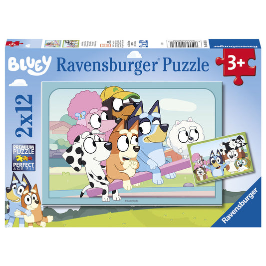 Puzzle Bluey 2x12 pzs