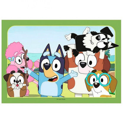 Puzzle Bluey 2x12 pzs