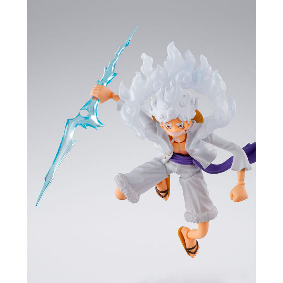 Figura S.H. figuarts Monkey D Luffy Gear 5 One Piece 15,5cm