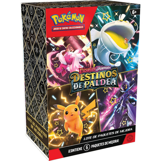 Juego cartas Destinos de Paldea Escarlata y Purpura Pokemon español