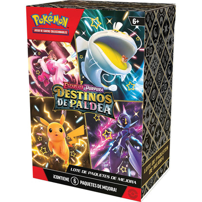 Juego cartas Destinos de Paldea Escarlata y Purpura Pokemon español