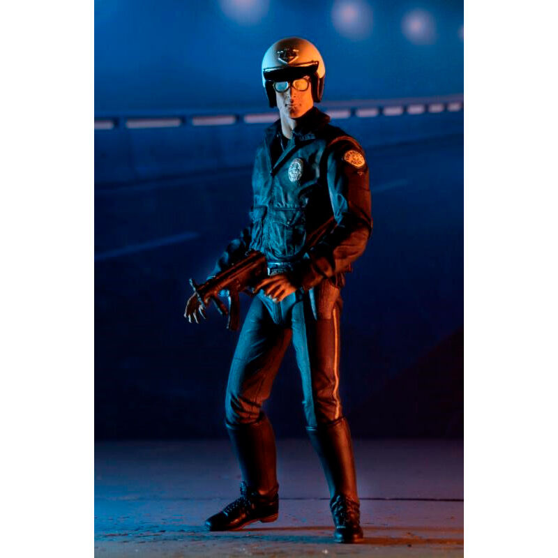Figura ultimate T-1000 Policia Motorizado Terminator 2 18cm