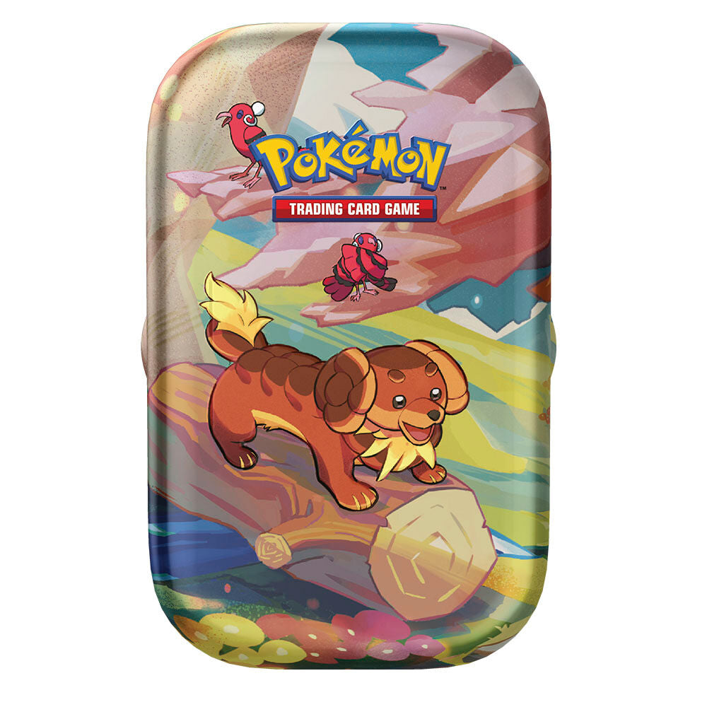 Mini lata cartas Pokemon español