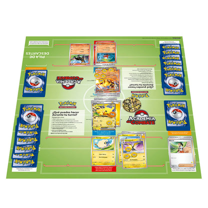Juego cartas coleccionables Academia de Combate Academy Pokemon EspaÃ±ol