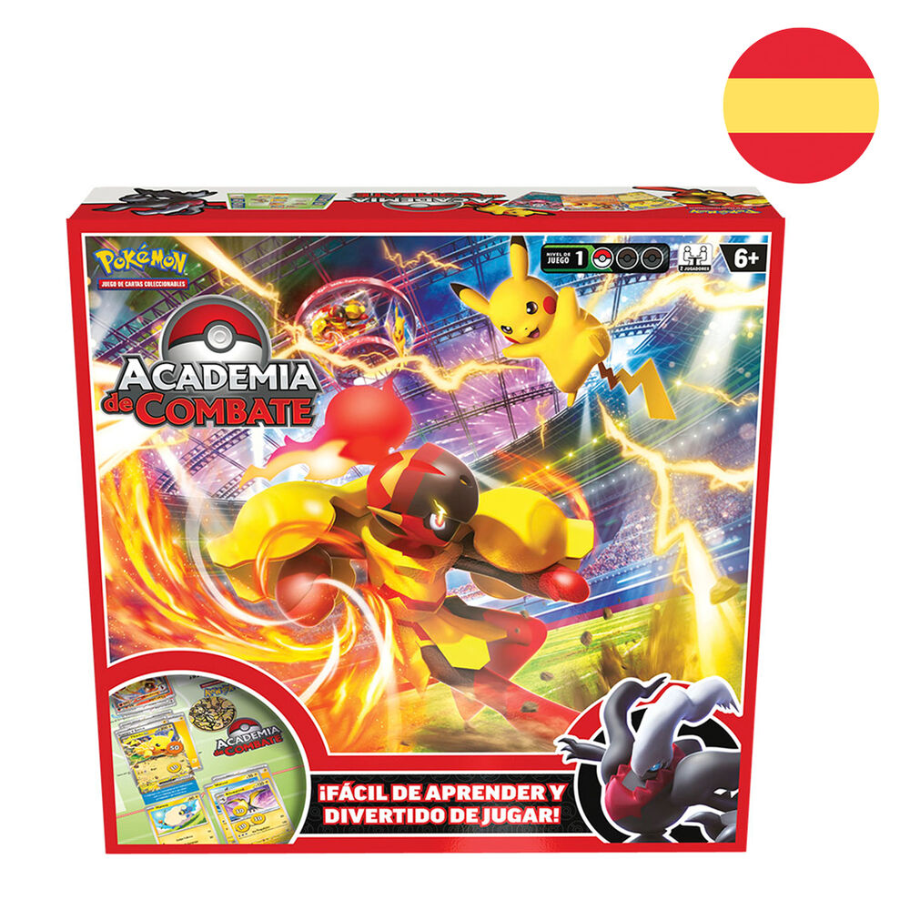 Juego cartas coleccionables Academia de Combate Academy Pokemon EspaÃ±ol