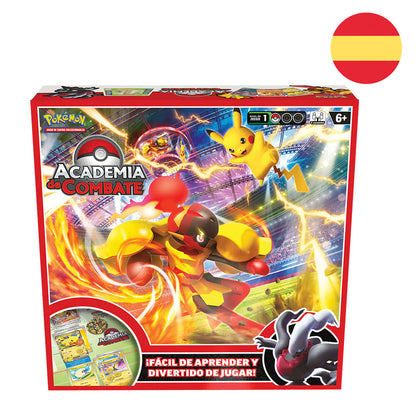 Juego cartas coleccionables Academia de Combate Academy Pokemon EspaÃ±ol