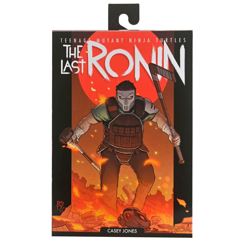Figura Ultimate Casey Jones Tortugas Ninja The Last Ronin 18cm